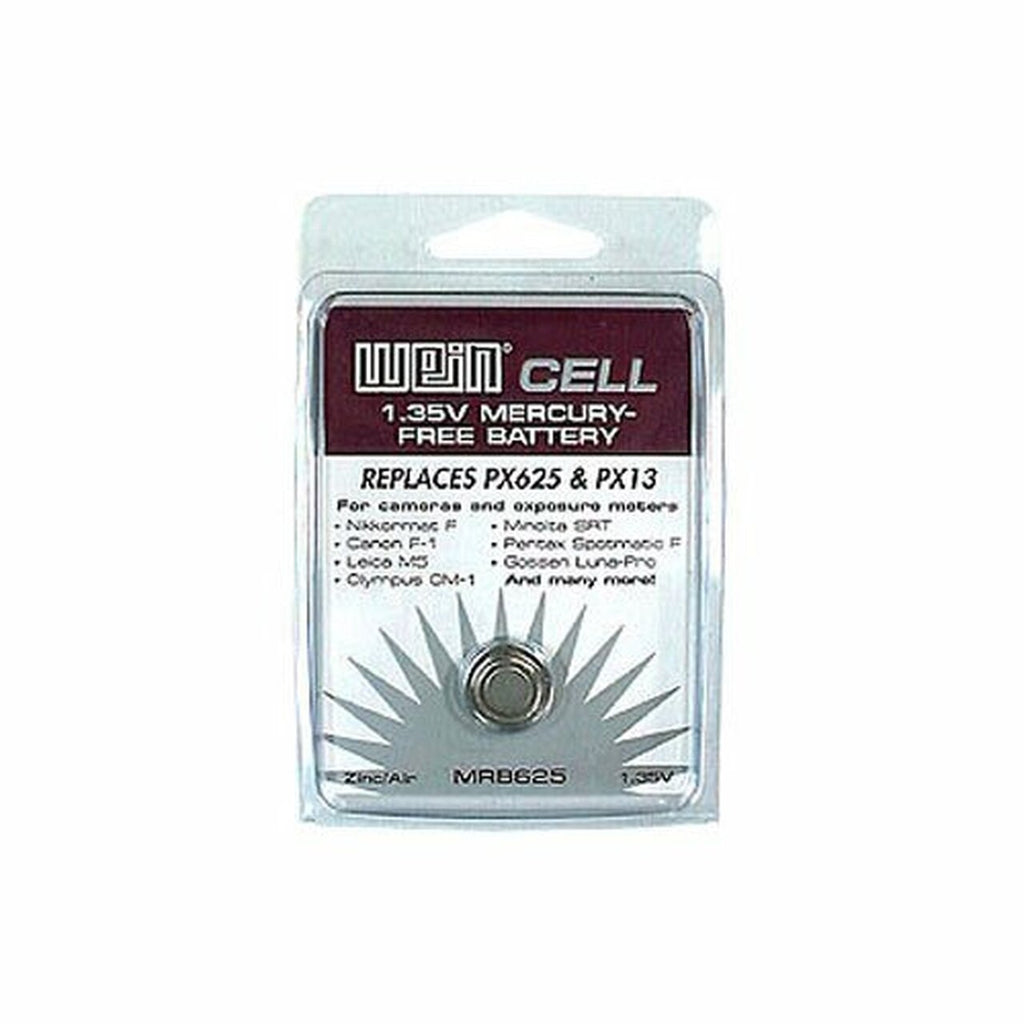 Wein MRB625 1.35V Zinc-Air Camera Battery - Replacement For PX625, PX13, MR9