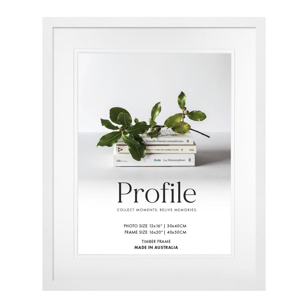PROFILE 10420 Deluxe White 40x50/30x40