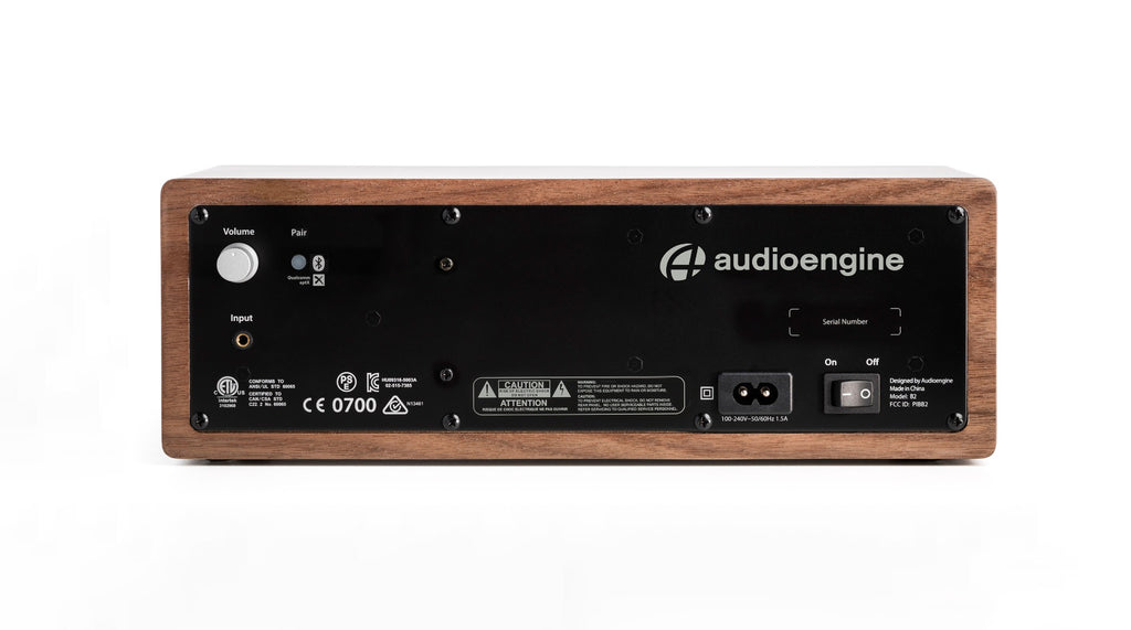 Audioengine B2 Bluetooth Speaker - Walnut