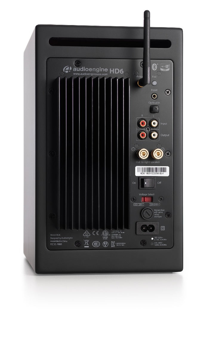 Audioengine HD6 Powered Speakers - Satin Black