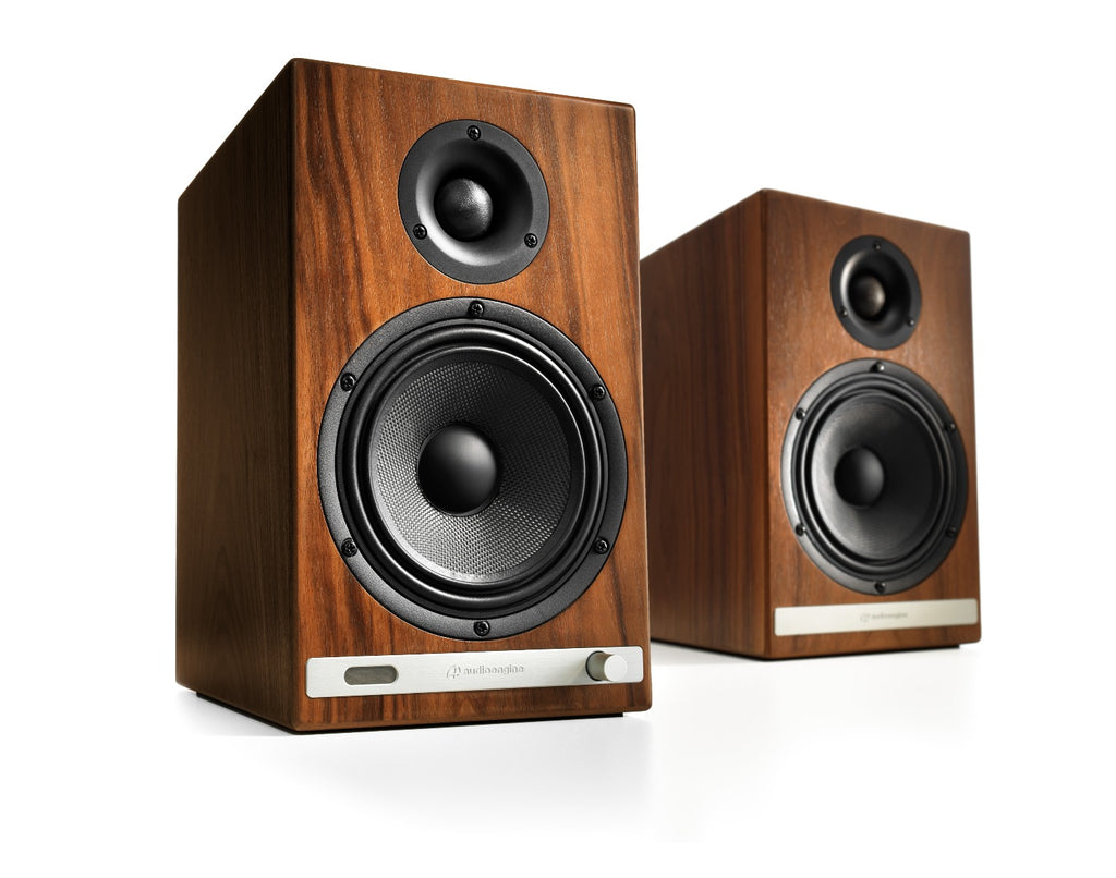 Audioengine HD6 Powered Speakers - Walnut