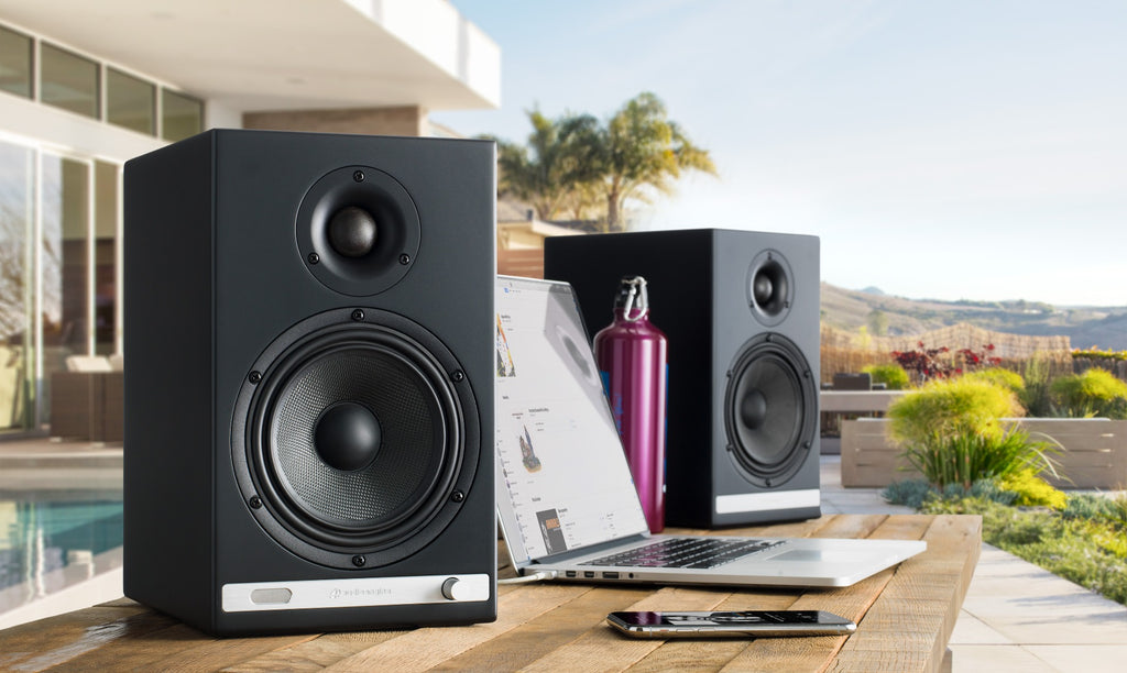 Audioengine HD6 Powered Speakers - Satin Black