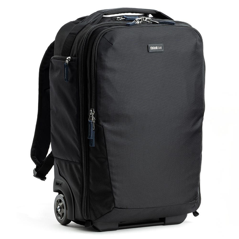 thinkTANK Airport Essentials Rolling 2-Wheel Backpack - Black