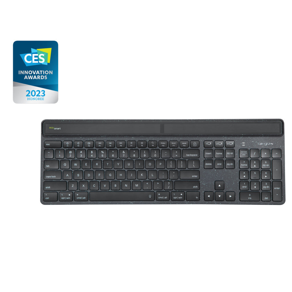 Targus Sustainable Energy Harvesting EcoSmart Keyboard 