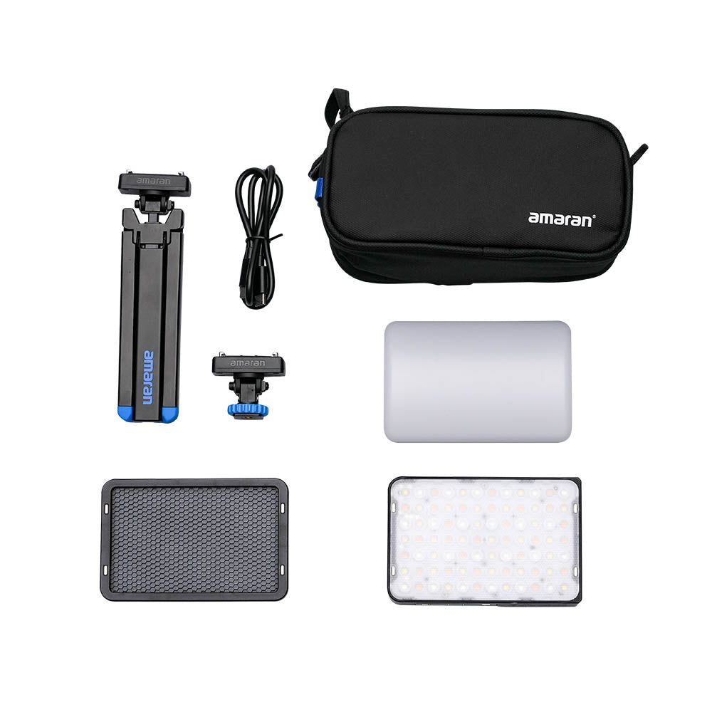 Amaran Ace 25C RGB LED Light Kit - Charcoal