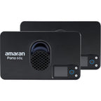 Amaran Pano 60C RGB LED Panel 2 Light Kit - Charcoal 
