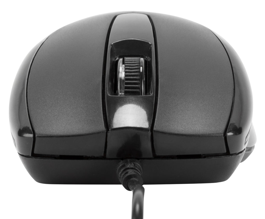 Targus Full-Size Optical Antimicrobial Wired Mouse 