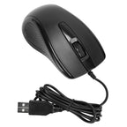 Targus Full-Size Optical Antimicrobial Wired Mouse 