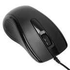 Targus Full-Size Optical Antimicrobial Wired Mouse 