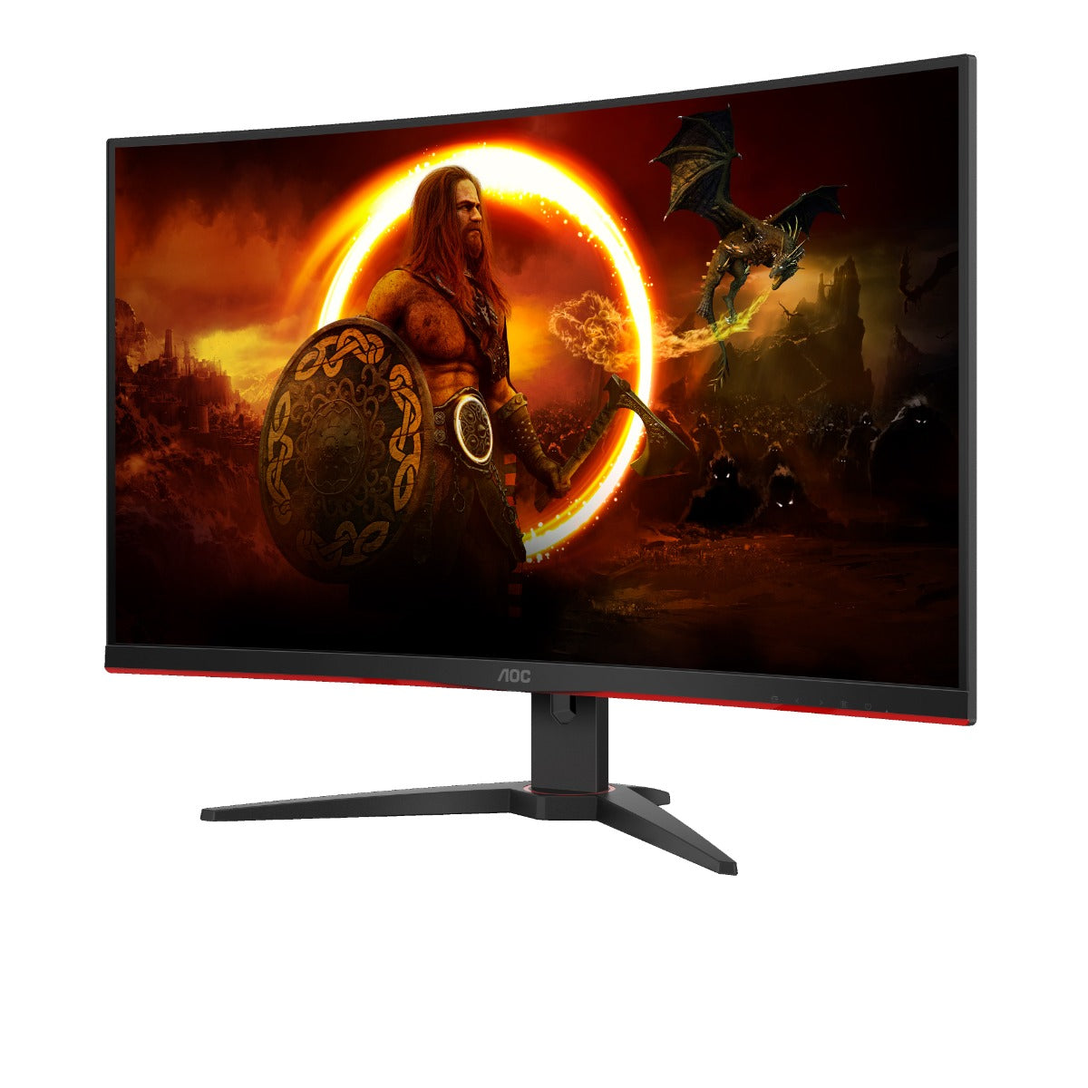 AOC C32G2ZE 31.5" 240Hz 0.5ms response HDR 1500R Curved Gaming Monitor