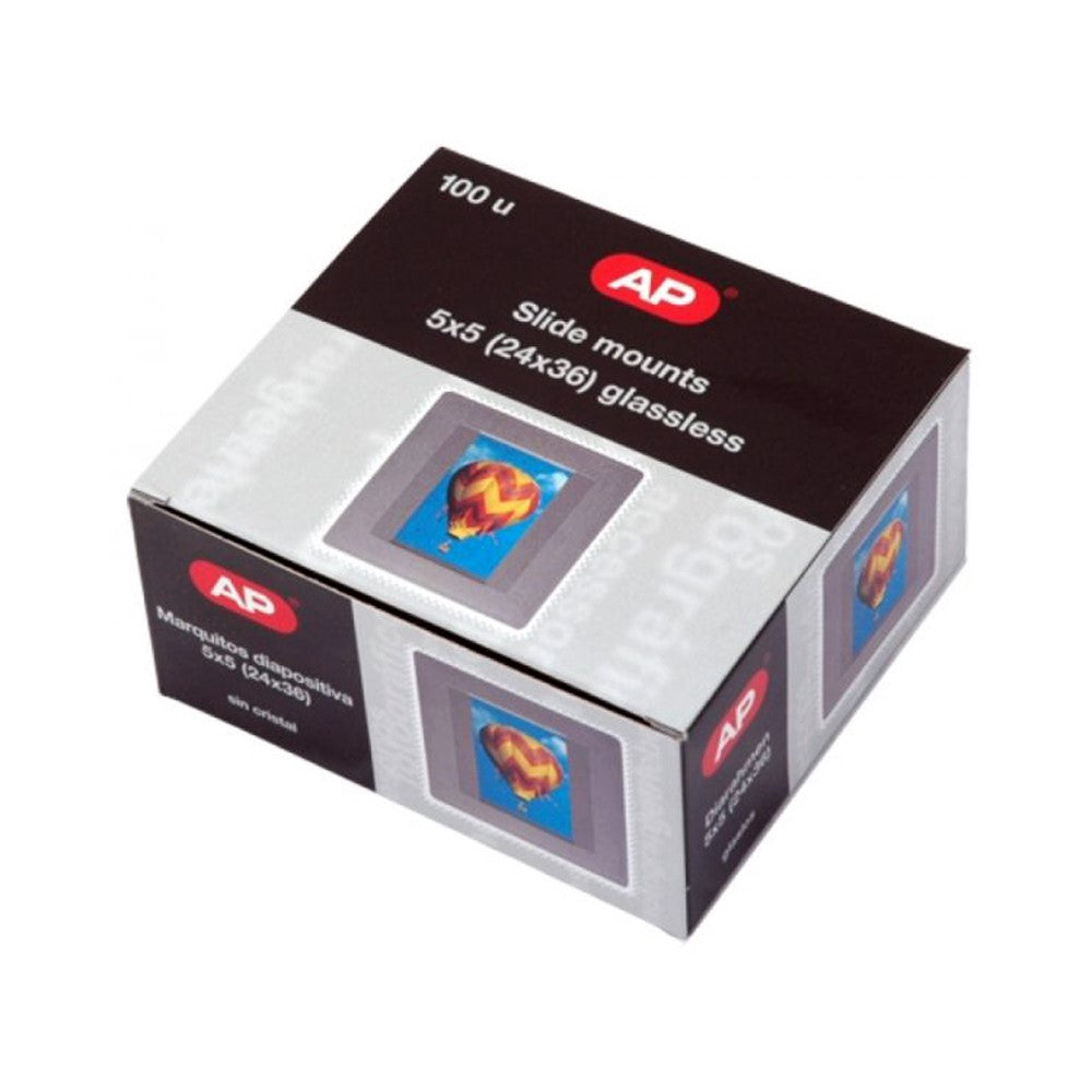 AP PLASTIC CS TYPE II 35mm Slide Mounts Box of 100