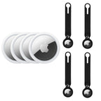Apple Airtag 4 Pack with 4x Silicone Cover Loop (Black)
