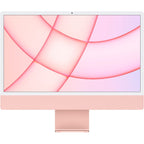 Apple iMac 24-inch M1 Chip, 8C CPU,8C GPU,8GB,256GB,Magic Keyboard, Pink - MGPM3X/A