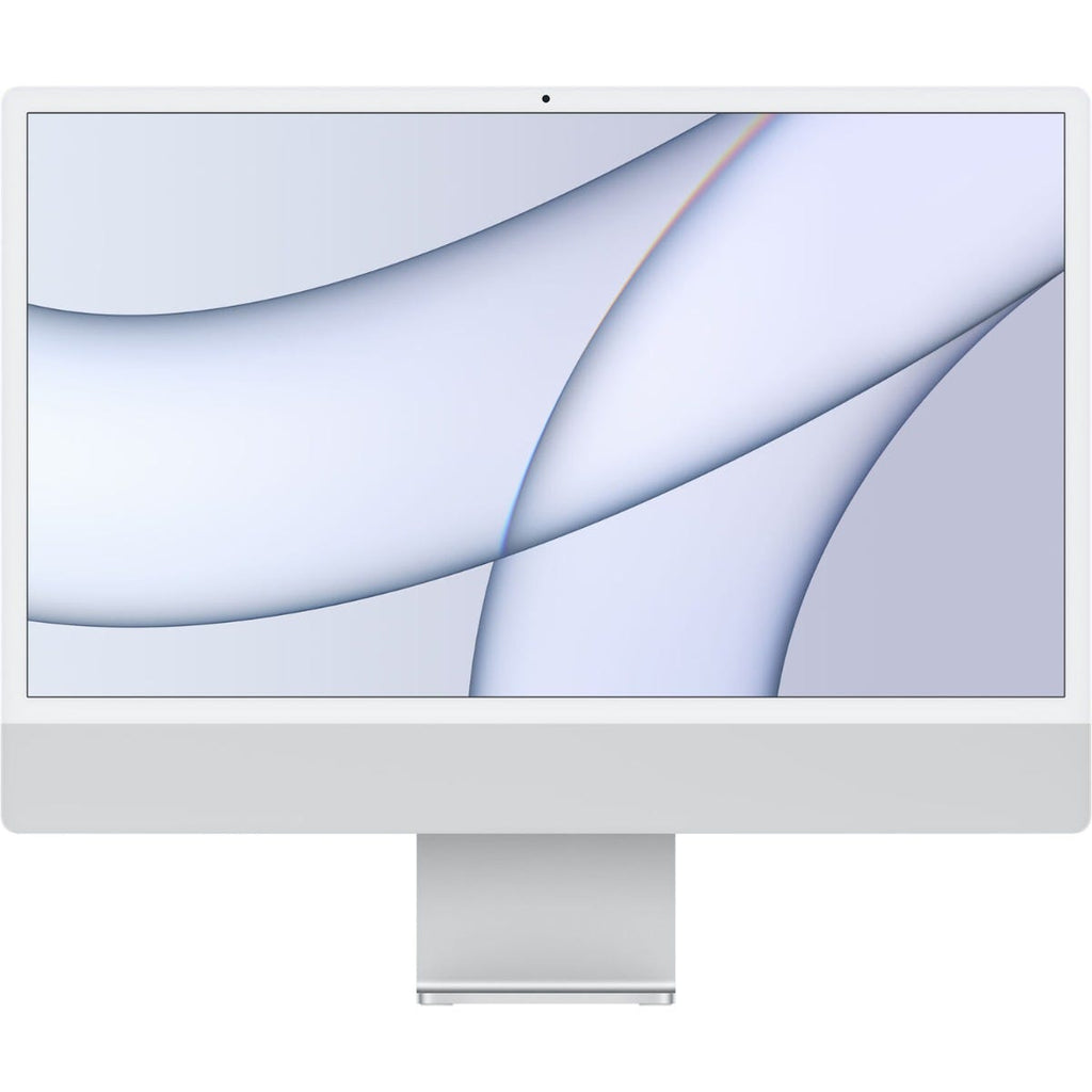 Apple iMac 24-inch M1 Chip, 8C CPU,8C GPU,8GB,512GB,Magic Keyboard, Silver - MGPD3X/A