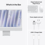 Apple iMac 24" Retina 4.5K with M4 8C CPU/8C GPU 16GB 256GB SSD (2024) (Silver)