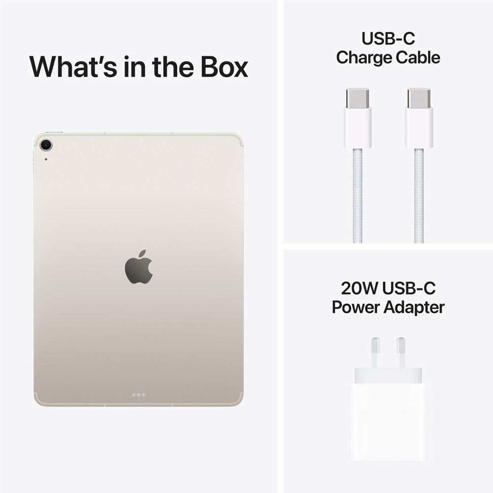 Apple iPad Air 13" M4 Wi-Fi + Cellular 1TB (Starlight)