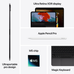 Apple iPad Pro 13" 2TB Wi-Fi with Standard Glass (Space Black) [M5]