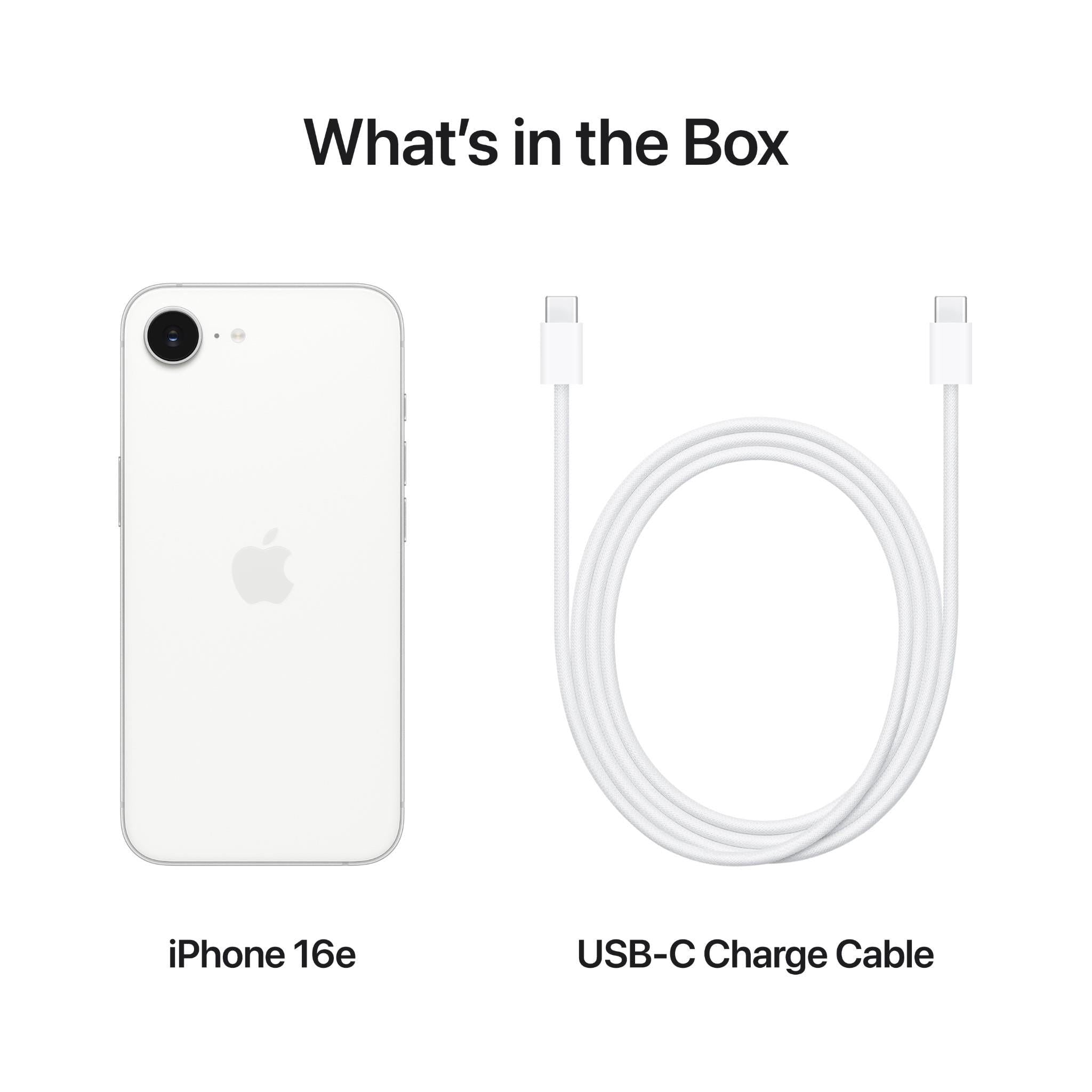 Apple iPhone 16e 256GB (White)