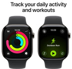Apple Watch Series 11 42mm Slate Titanium Case GPS + Cellular Sport Band (M/L)