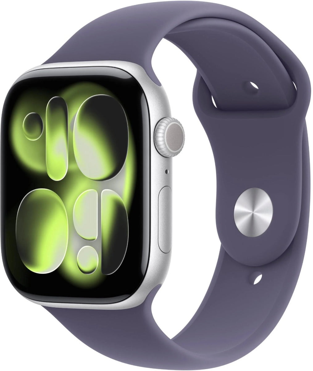 Apple Watch Series 11 46mm Silver Aluminium Case GPS + Cellular Sport Band (M/L)