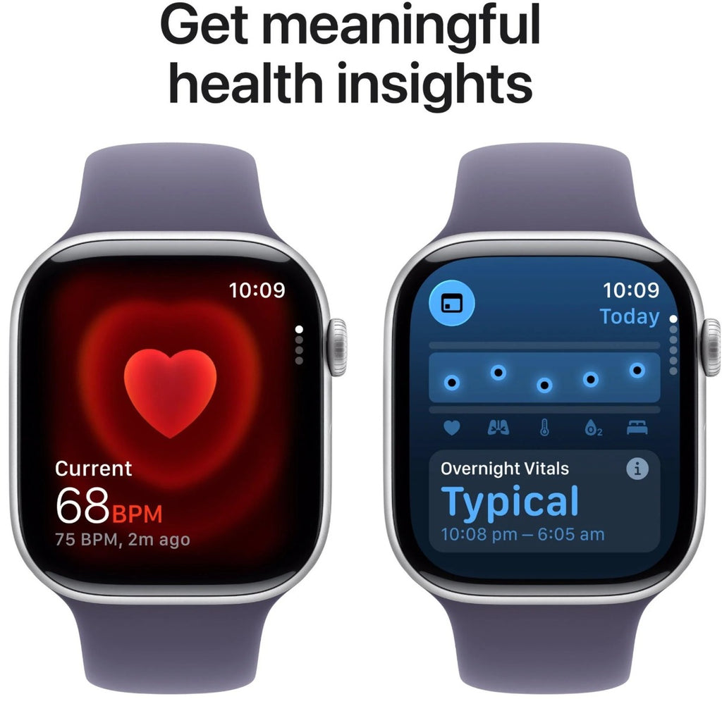 Apple Watch Series 11 46mm Silver Aluminium Case GPS + Cellular Sport Band (M/L)
