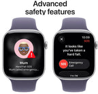 Apple Watch Series 11 46mm Silver Aluminium Case GPS + Cellular Sport Band (M/L)