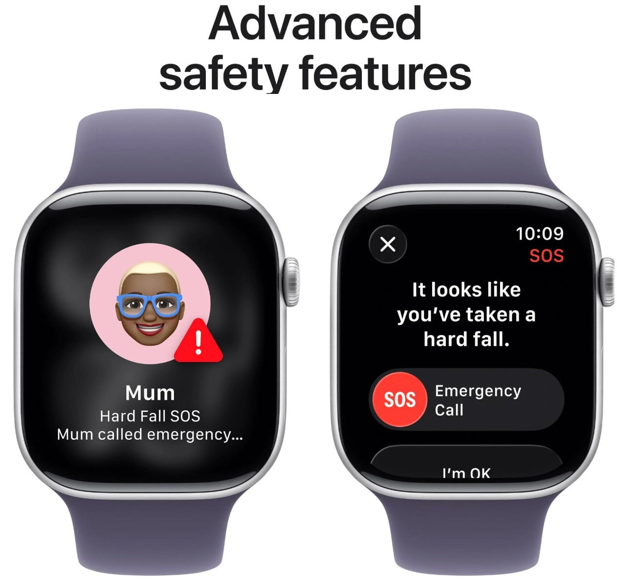 Apple Watch Series 11 46mm Silver Aluminium Case GPS + Cellular Sport Band (M/L)