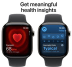 Apple Watch Series 11 42mm Slate Titanium Case GPS + Cellular Sport Band (S/M)