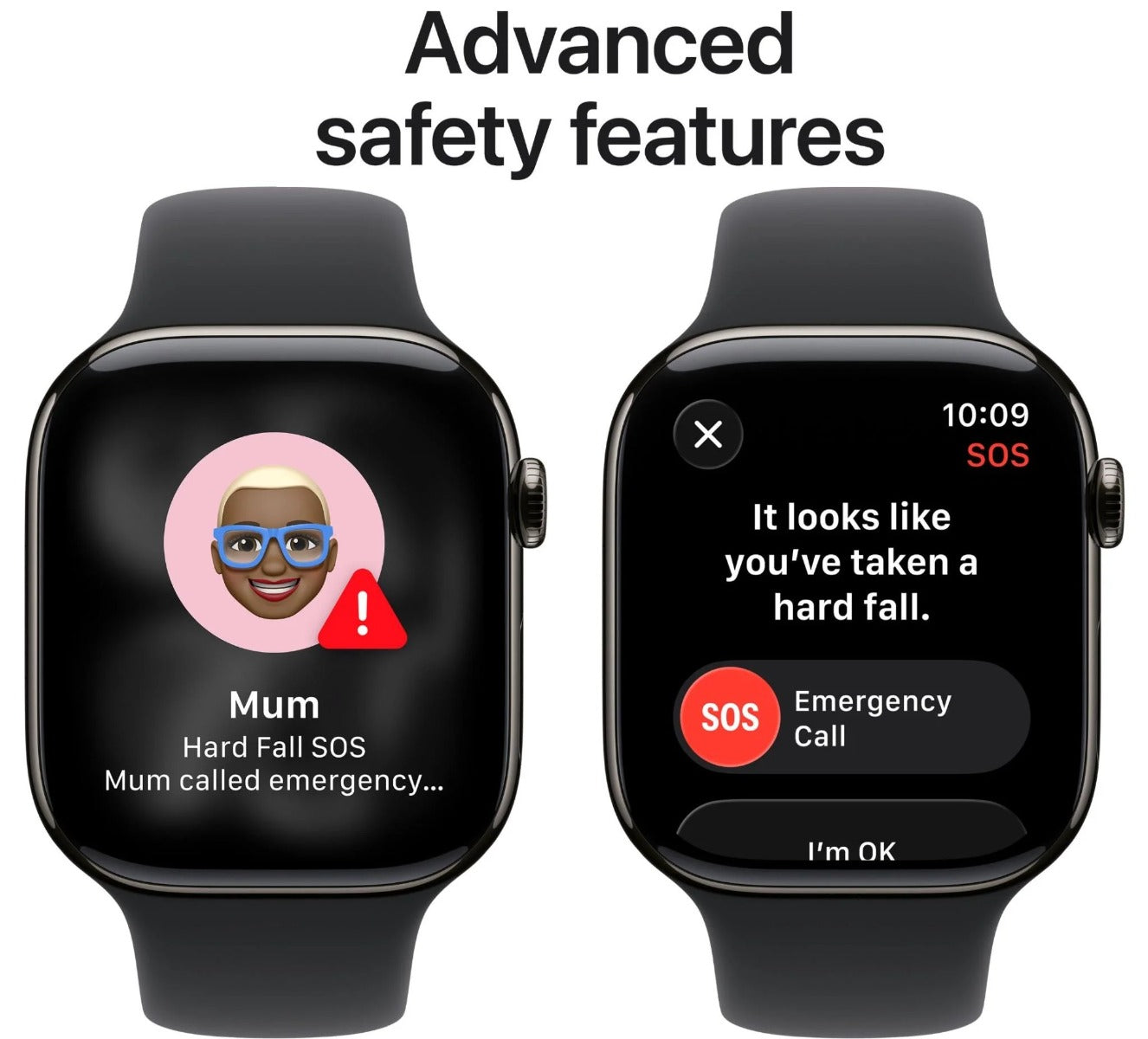 Apple Watch Series 11 42mm Slate Titanium Case GPS + Cellular Sport Band (S/M)
