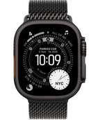 Apple Watch Ultra 3 49mm Black Titanium Case GPS + Cellular Milanese Loop (Medium)