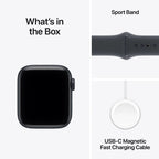 Apple Watch SE 3 40mm Midnight Aluminium Case GPS + Cellular Sport Band (S/M)