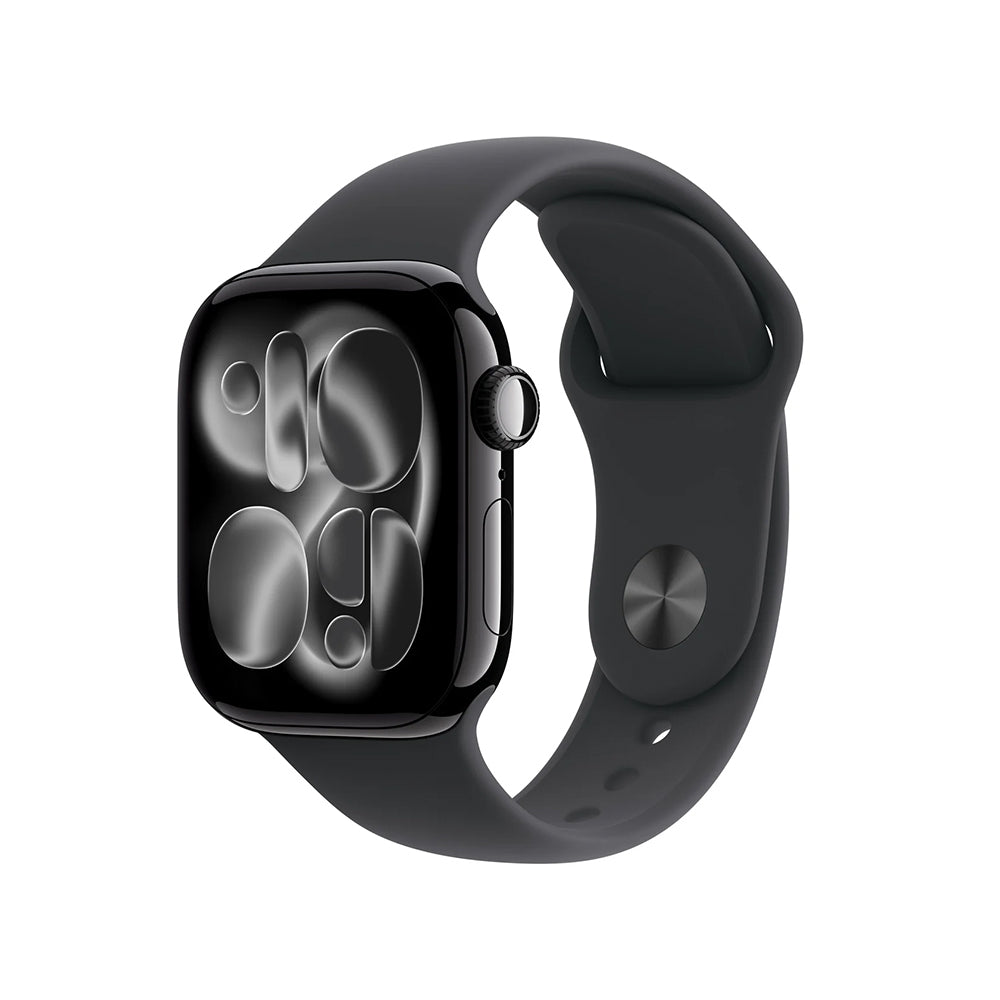 Apple Watch Series 11 42mm Jet Black Aluminium Case GPS + Sport Band (S/M)