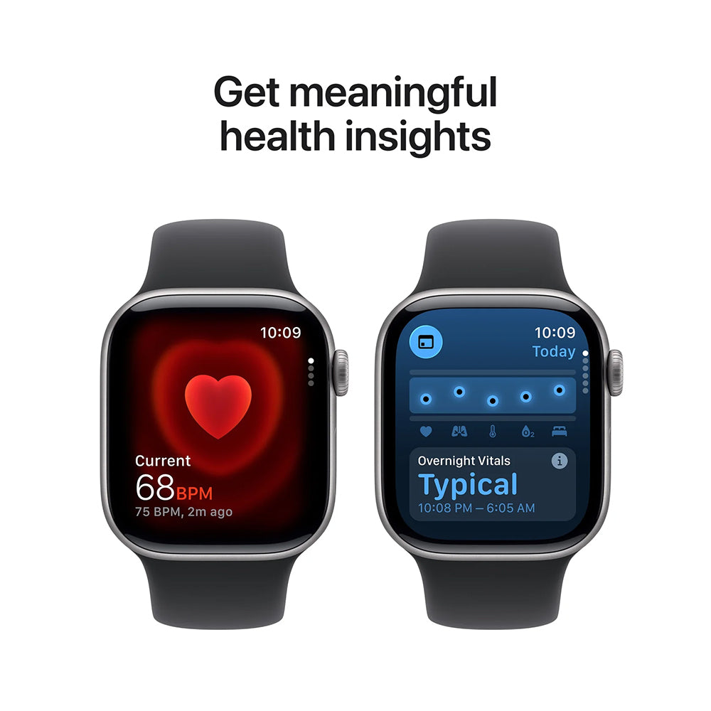 Apple Watch Series 11 42mm Space Grey Aluminium Case GPS + Sport Band (S/M)