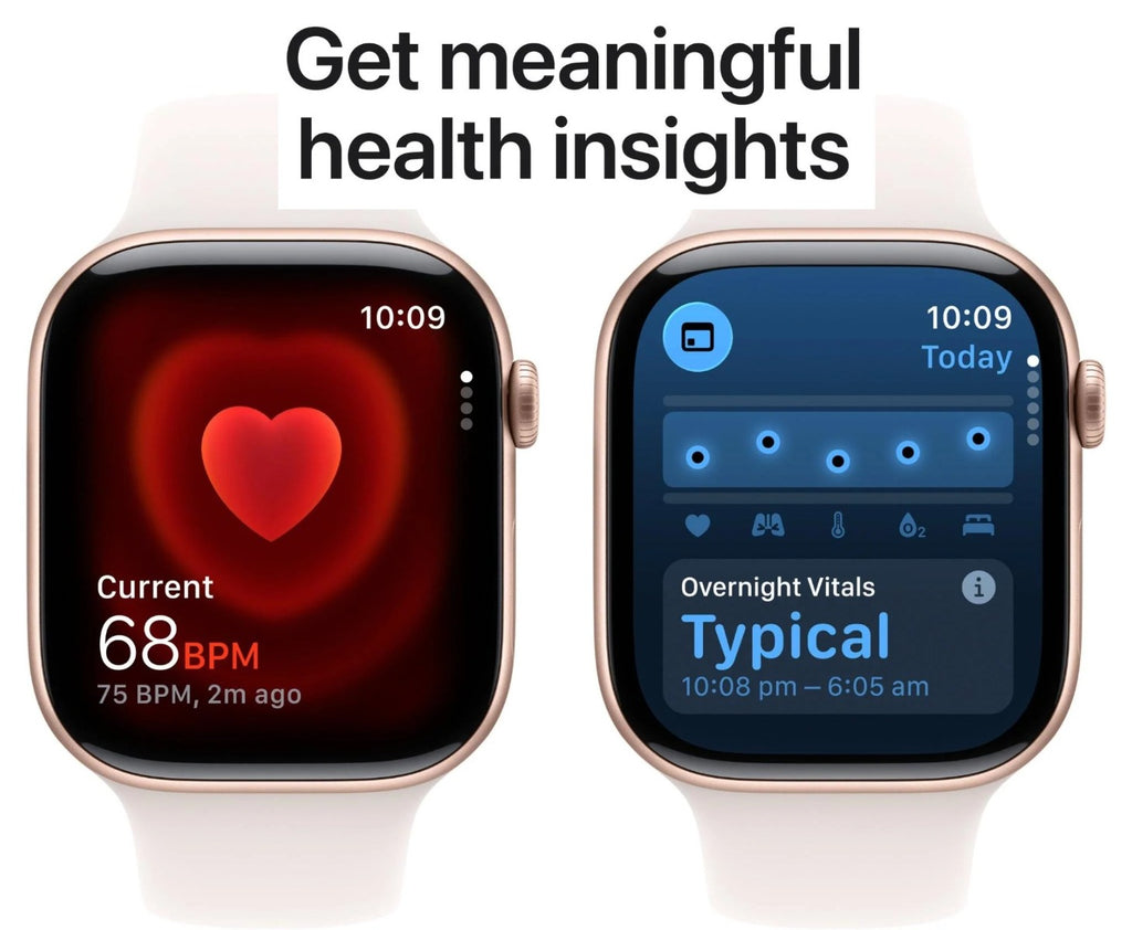 Apple Watch Series 11 46mm Rose Gold Aluminium Case GPS + Cellular Sport Band (S/M)