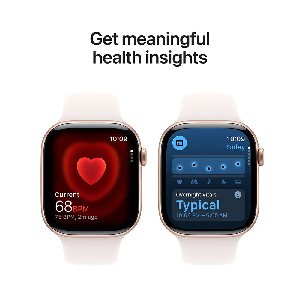 Apple Watch Series 11 46mm Rose Gold Aluminium Case GPS + Sport Band (M/L)
