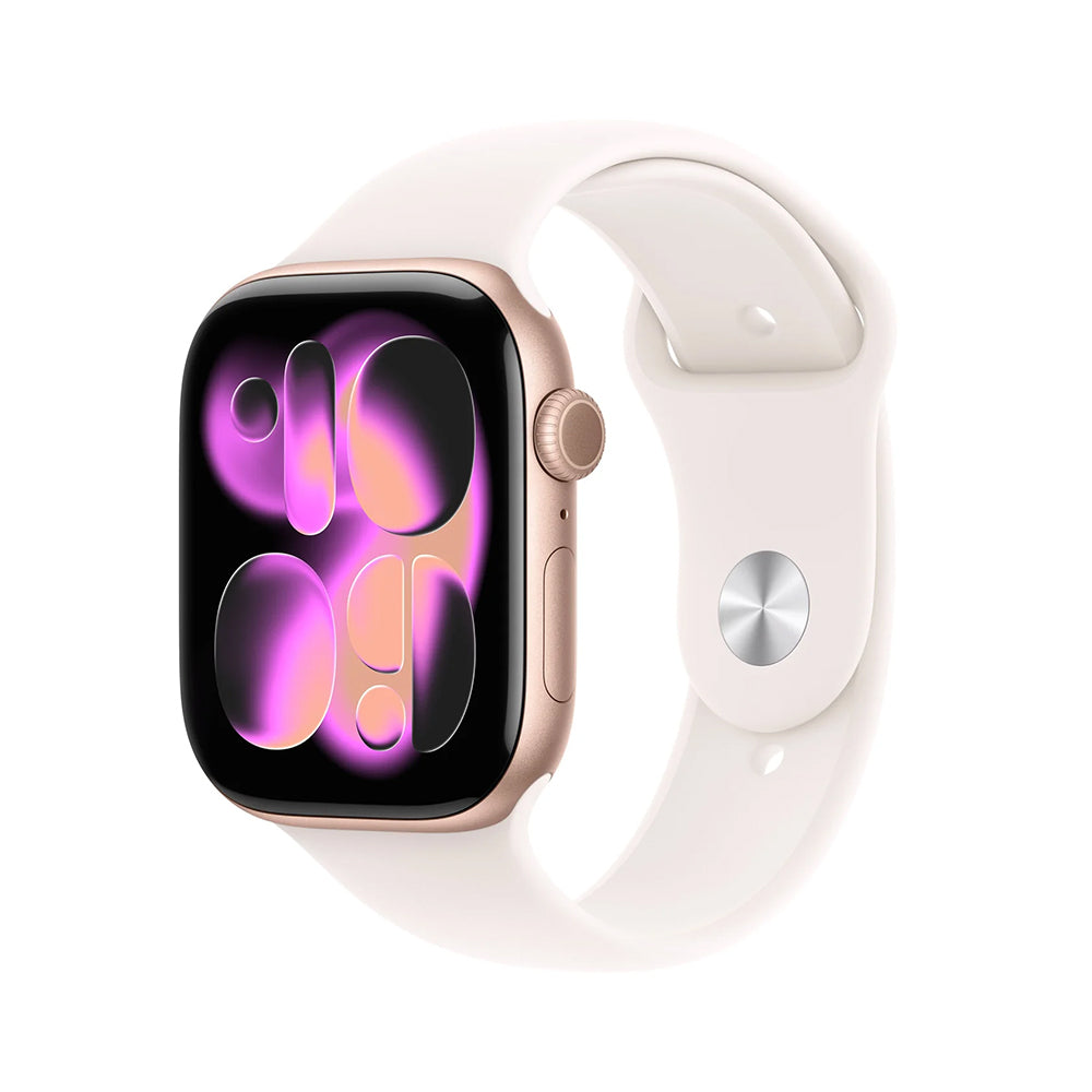 Apple Watch Series 11 46mm Rose Gold Aluminium Case GPS + Sport Band (M/L)