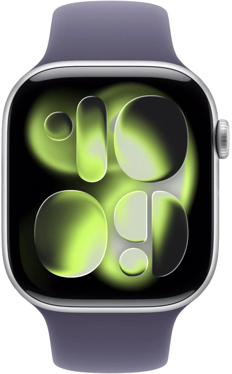 Apple Watch Series 11 46mm Silver Aluminium Case GPS + Cellular Sport Band (S/M)
