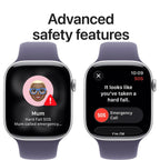 Apple Watch Series 11 46mm Silver Aluminium Case GPS + Cellular Sport Band (S/M)