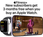 Apple Watch Series 11 46mm Silver Aluminium Case GPS + Cellular Sport Band (S/M)
