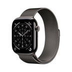 Apple Watch Series 11 46mm Slate Titanium Case GPS + Cellular Milanese Loop (S/M) 