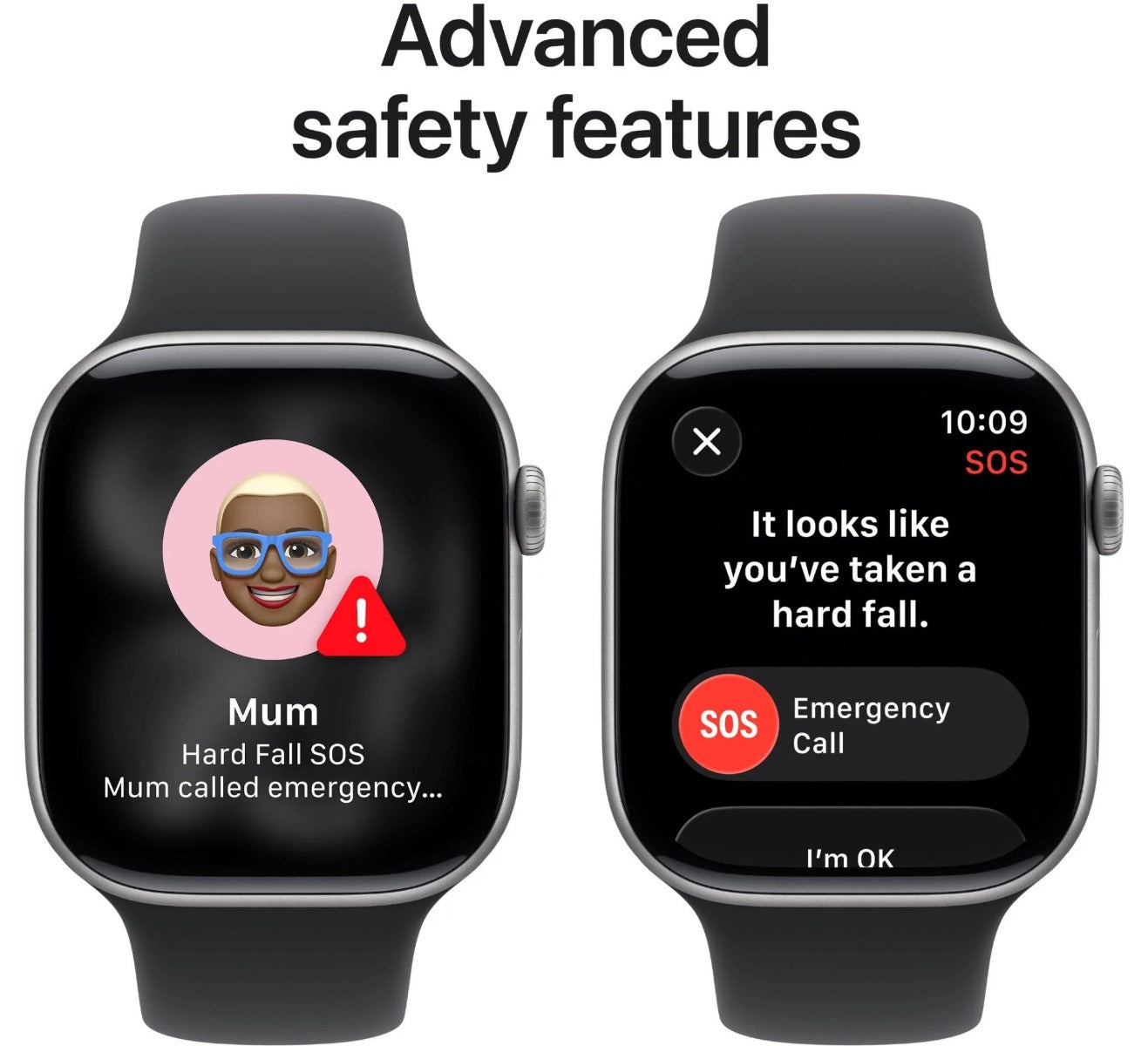 Apple Watch Series 11 46mm Space Grey Aluminium Case GPS + Cellular Sport Band (M/L)
