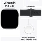 Apple Watch Series 11 46mm Space Grey Aluminium Case GPS + Cellular Sport Band (M/L)