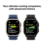 Apple Watch Ultra 3 49mm Natural Titanium Case GPS + Cellular Blue Alpine Loop (Large)