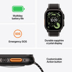 Apple Watch Ultra 3 49mm Natural Titanium Case GPS + Cellular Blue Alpine Loop