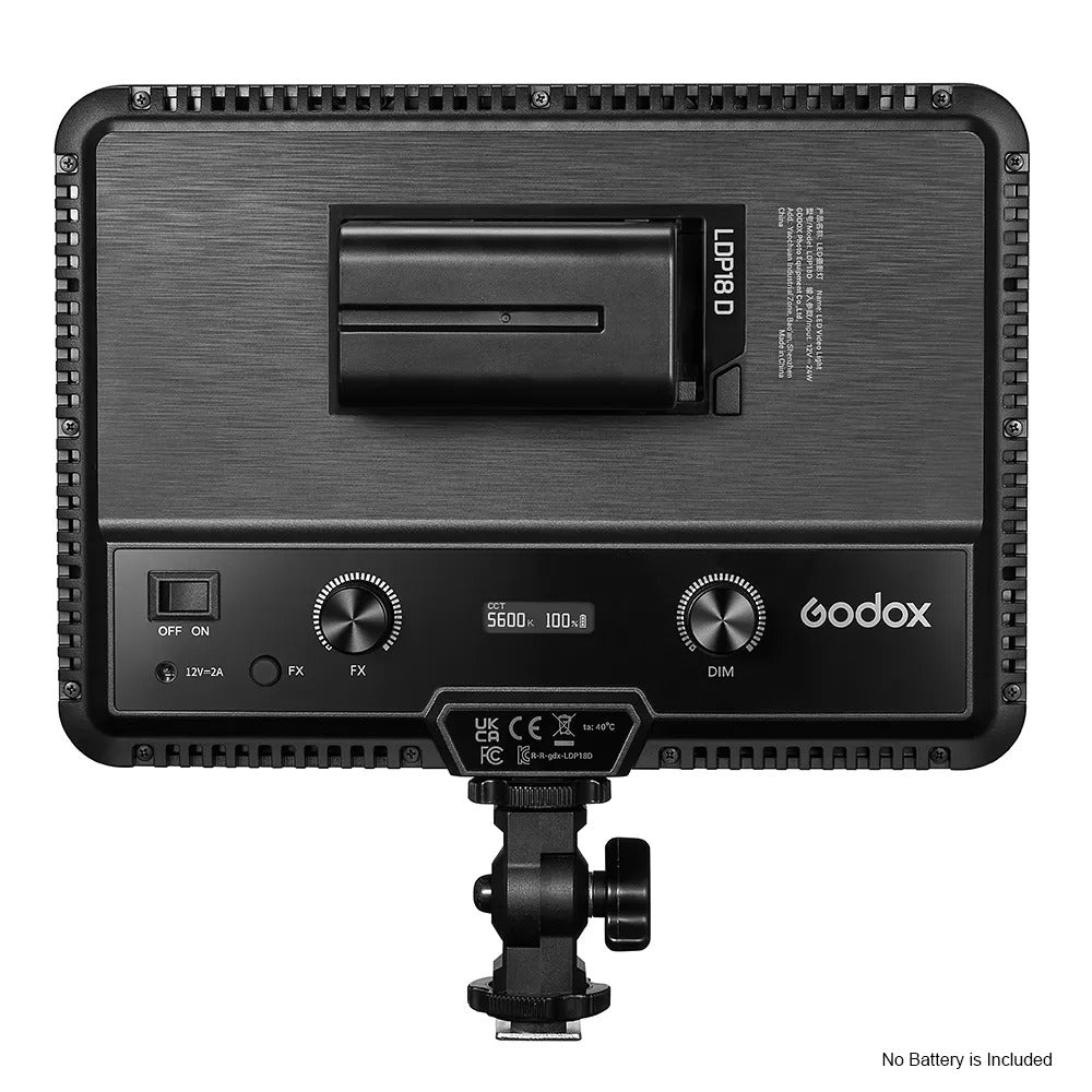Godox LDP8D 8W Daylight LED Light Inc Coldshoe 