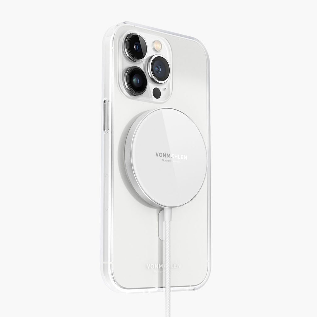 Vonmahlen Aura Mini Magnet Charging Cable - White 