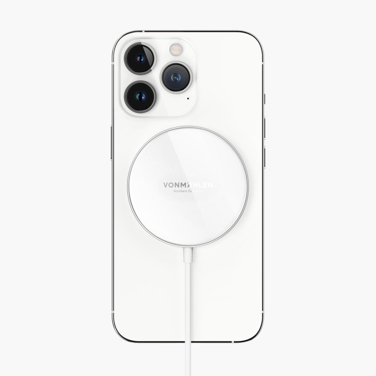 Vonmahlen Aura Mini Magnet Charging Cable - White 