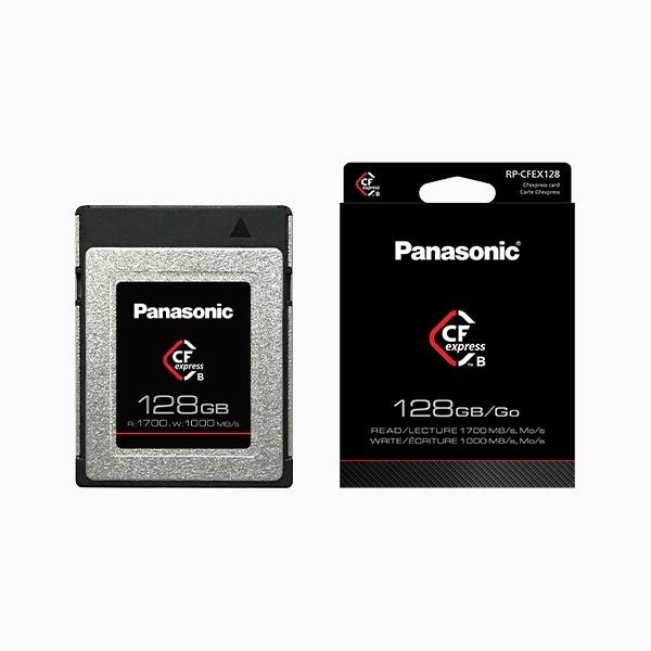 Panasonic 128GB CFexpress Type B Card (1700 MB/s Read & 1000 MB/s Write Speed)