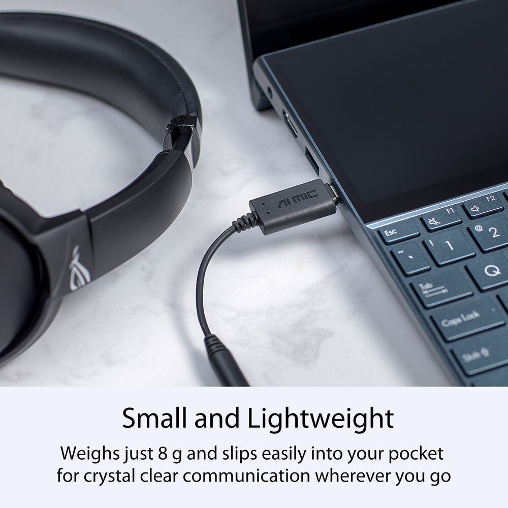 ASUS AI Noise-Cancelling Microphone Adapter