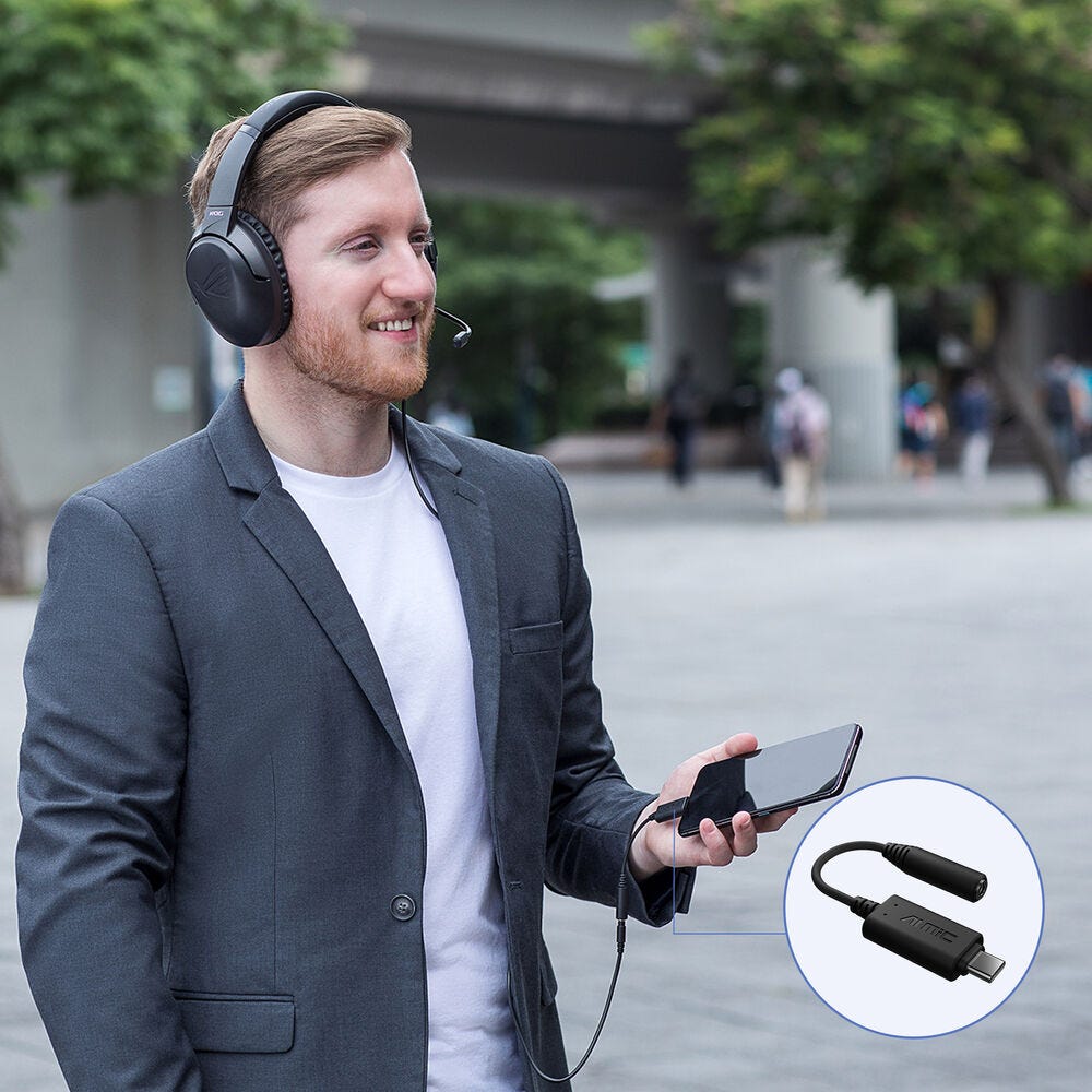 ASUS AI Noise-Cancelling Microphone Adapter
